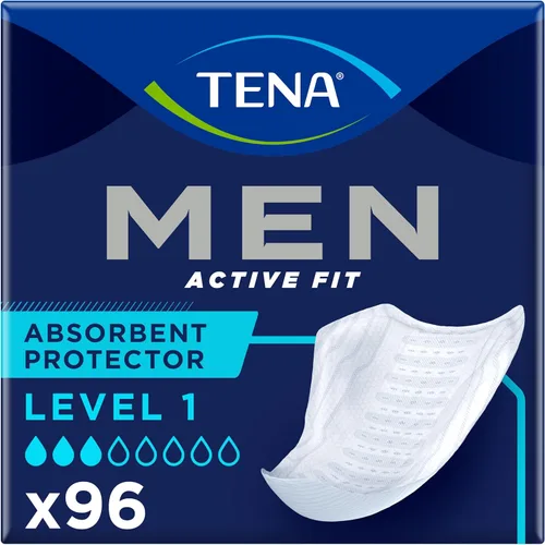 Vista 14 de Tena Protectores de incontinencia para hombres, absorción moderada, 48 unidades Engineered to fit the male anatomy, these discreet, cup-shaped
