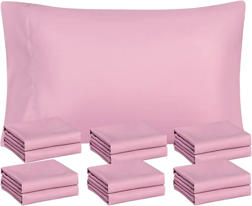 Vista 20 de FreshCulture Fundas de Almohada Beige Tamaño Queen Paquete de 2 - Juego de Fundas de Almohada - Cierre de Sobre - Tela de Microfibra Cepillada Suave