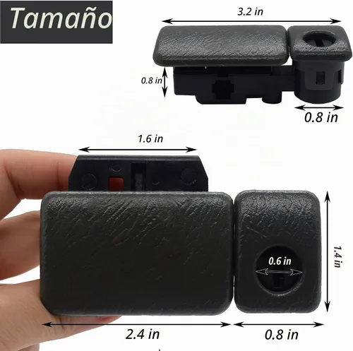 Vista 7 de Cerradura de la guantera para Suzuki Vitara Suzuki Grand Vitara 2000-2018 OEM 73430-76811