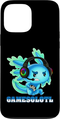 Vista 24 de Gamesolotl Gaming Gamer Axolotl Case for iPhone 17