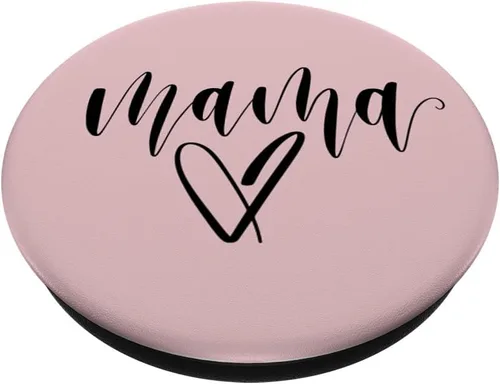Vista 2 de Mama with Heart JLZ068 PopSockets PopGrip intercambiable