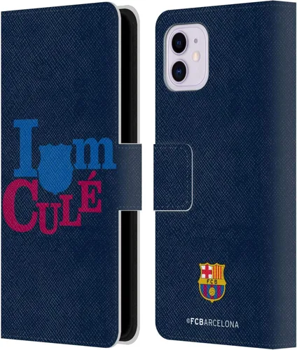 Vista 16 de Head Case Designs Funda de piel con licencia oficial del FC Barcelona Ball Pattern Campions compatible con Apple iPhone 11