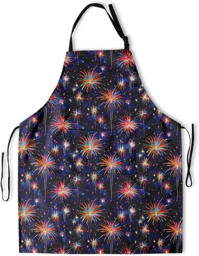 Vista 12 de Delantal con bolsillos, delantales para mujeres y hombres, delantal de cocina para cocinar, jardinería, servidor, camarera, pintura
