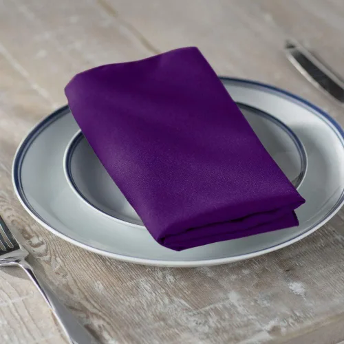 Vista 74 de LA Linen Paquete de 10 servilletas de popelina de poli, servilletas de tela suave, servilletas lavables y reutilizables, servilletas de mesa