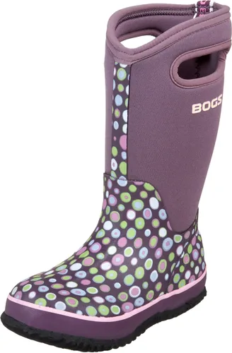 Vista 70 de BOGS Botas de nieve unisex de neopreno con aislamiento de goma de alta impermeabilidad para niños Negro