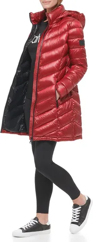 Vista 4 de Calvin Klein Chaqueta ligera y casual con acolchado Chevron para mujer