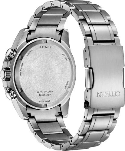Vista 3 de Citizen Mens Eco-Drive Sport Casual Brycen Chronograph Super Titanium