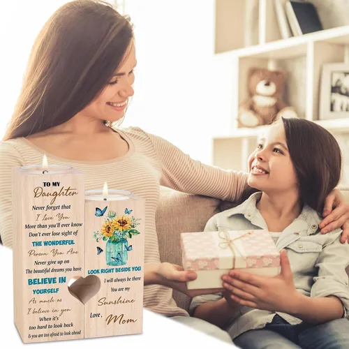 Vista 6 de Regalos para hija de parte de mamá: regalos únicos de cumpleaños de Navidad, ideas de regalo para hija adulta para el día de la madre, graduación