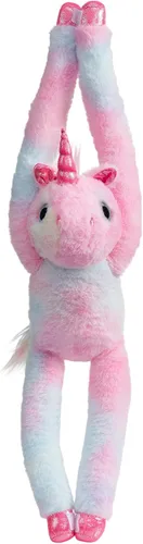 Vista 9 de Animal de Mono Colgante de Peluche Animal de Mono de Brazo Largo de Peluche Suave para Niños Nietos Amigos Familia Gris 43 cm
