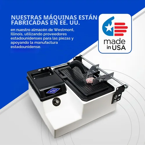Vista 6 de Hi-Tech Diamond - Sierra de corte lapidario de 6 pulgadas para rocas y minerales, incluye tornillo de banco