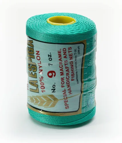 Vista 46 de N° 9 - 100% Cordón de Hilo de Nylon Omega para Tejer y Crochet - 01 Blanco