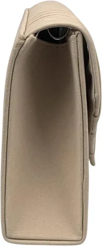 Vista 5 de LAM GALLERY Bolso cruzado de gamuza con cadena de embrague de noche, bolso de mano formal para fiesta, boda, cóctel, baile de graduación