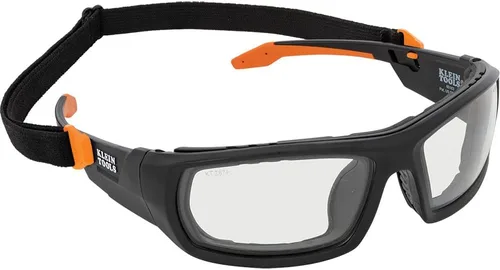 Vista 11 de KLEIN TOOLS 60163 - Gafas de seguridad, gafas protectoras profesionales de EPP con marco completo, resistentes a los arañazos y antivaho con lentes