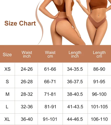 Vista 6 de ULTREAGLE Bragas sin costuras para mujer, cómodas, transpirables, paquete de 6