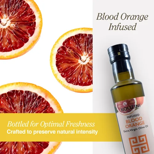 Vista 6 de Kouzini Aceite de oliva virgen extra con infusión de naranja sanguina