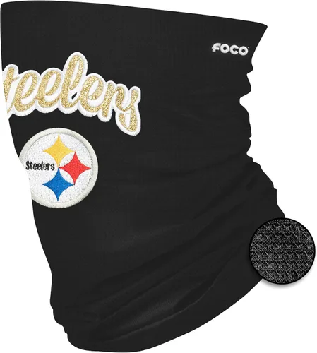 Vista 24 de FOCO NFL unisex-adult Nfl Team Logo Neck Gaiter Multiuse Mini impresión del color del equipo.