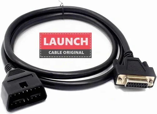 Vista 2 de LAUNCH Cable principal original para LAUNCH CRP123, CRP129, Creader VII+, Creader VIII OBD2 OBD-II, cable de reemplazo para escáner de diagnóstico