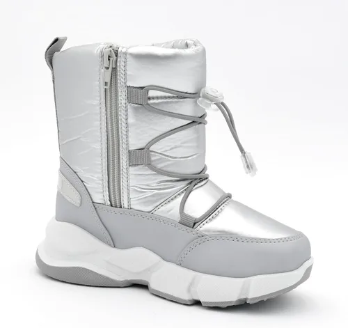 Vista 4 de Nova Footwear - Botas de nieve unisex para niños