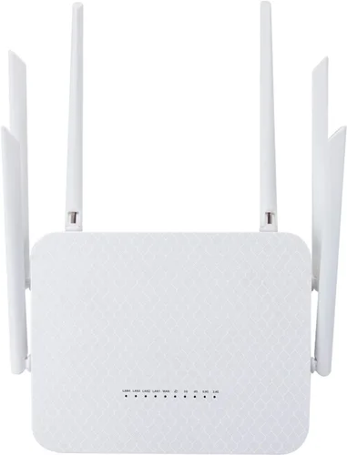 Vista 2 de AC1200 WiFi 5 desbloqueado 4G LTE Modem Router con ranura para tarjeta SIM, LT16S Gris