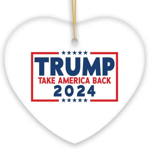 Vista 9 de Adorno de cerámica para elecciones presidenciales de Donald Trump 2024