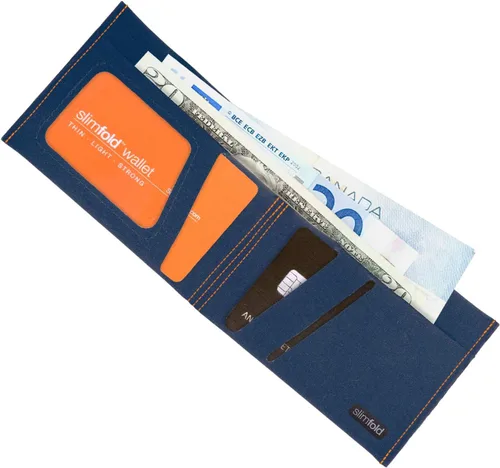 Vista 8 de SlimFold Micro billetera suave.