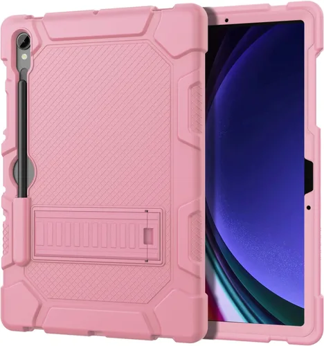 Vista 13 de Funda para Samsung Galaxy Tab S10 Lite/ S10 FE/ S9 FE 5G 10.9 Pulgadas/Galaxy Tab S9 11 Pulgadas 2023, Funda Protectora a Prueba de Golpes con Negro