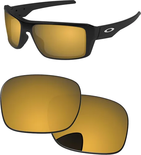 Vista 38 de Lentes de repuesto para gafas de sol Oakley Double Edge OO9380 2.598 in 24K dorado