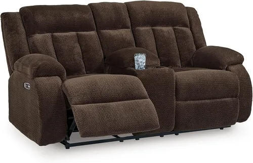 Vista 15 de Signature Design by Ashley Sofá biplaza sin montaje, 63 pulgadas, sofá ónix Onyx polyester chenille velvet, Fits 32 in doors, Anti-sag platform