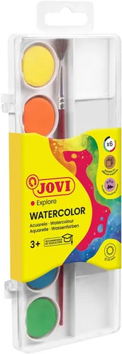Vista 5 de Jovi 800/6, estuche para acuarela, multicolor, 6 unidades (paquete de 1)