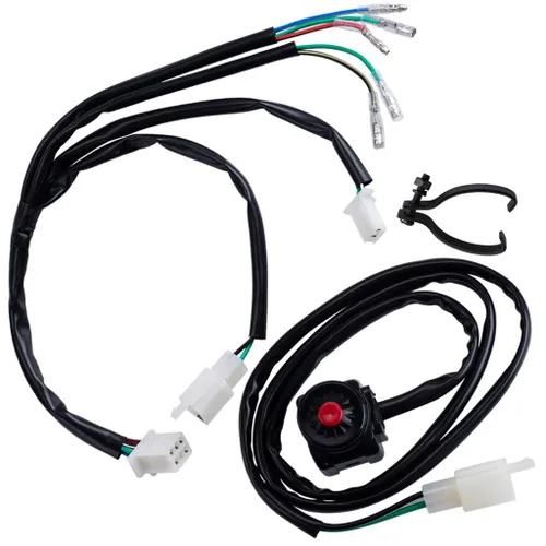 Vista 3 de Kit de arnés de cableado, interruptor de encendido, bobina de encendido, caja CDI, bujía para kit de reconstrucción para arranque de patada