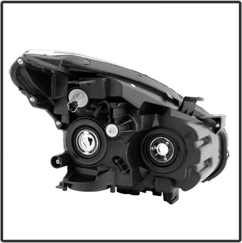 Vista 3 de ACANII - Para Nissan Rogue 14-15 Select 2008-2013, faros delanteros halógenos para conductor + lado del pasajero