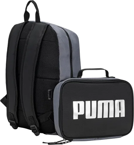 Vista 3 de PUMA - Combo de juego de mochila y lonchera para niños, Castlerock