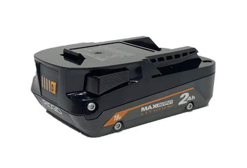 Vista 4 de RIDGID Batería de 2 Ah de iones de litio de 18 V con salida máxima (paquete de 2) No es elegible para el Acuerdo de Servicio de por Vida
