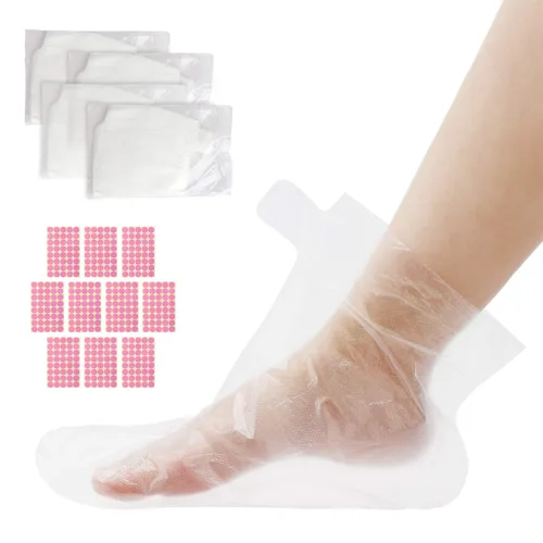 Vista 13 de Segbeauty Forros de baño de cera de parafina para pies, 200 piezas extra grandes XL bolsas de parafina para pies, calcetines de baño de parafina