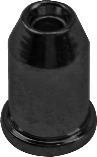 Vista 3 de 36 casquillos de metal para guitarra Yootones a través del cuerpo, virolas de montaje de cuerdas compatibles con repuesto de guitarra (negro)