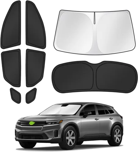 Vista 170 de Canvcle Parasol para parabrisas para Tesla modelo Y/3 2017-2025 2026 (compatible con modelos 2025 Y Juniper/2024 Modelo 3 Highland), parasol grueso
