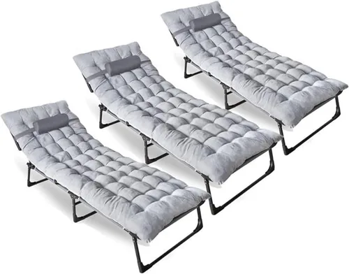 Vista 10 de ZONETECH Colchón plegable para cuna y almohadilla de 4 posiciones ajustable, portátil, calidad premium para adultos y niños, perfecto para camping