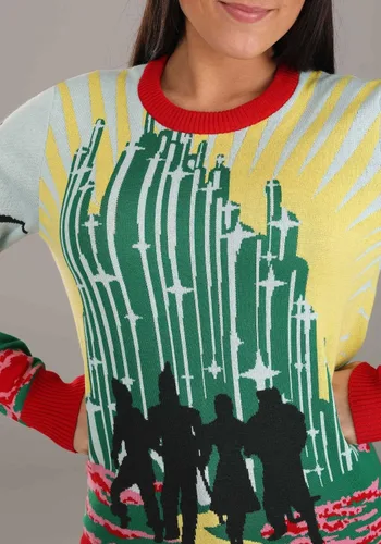Vista 6 de Fun Costumes Suéter feo del mago de Oz para adultos