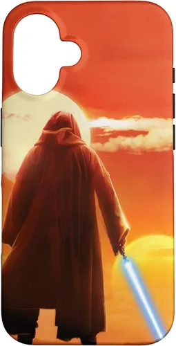 Vista 31 de Funda para iPhone 12 mini Star Wars Obi-Wan Kenobi Sable de luz Twin Suns
