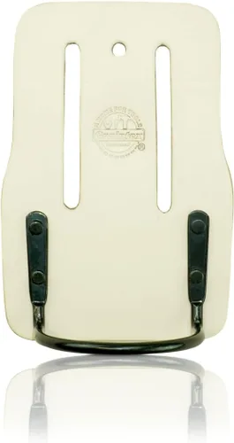 Vista 13 de Graintex Soporte de martillo para cinturón de herramientas, cuero de grano superior de alta calidad, lazo de martillo de acero, se adapta a