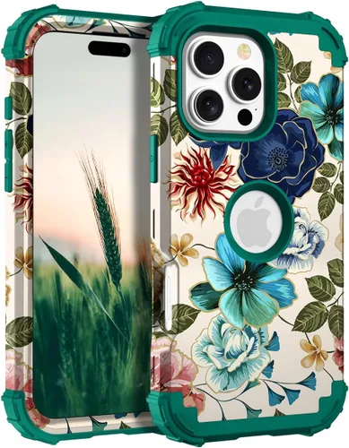 Vista 129 de Hocase Funda para iPhone SE 2022/2020, resistente a prueba de golpes, de plástico duro+goma de silicona, funda protectora híbrida para iPhone SE
