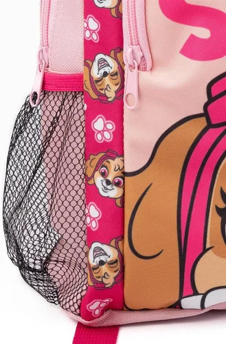 Vista 5 de Paw Patrol Mochila para niñas Mochila Skye rosa para niños Correas ajustables Mochila escolar de personaje para la escuela, guardería y juego