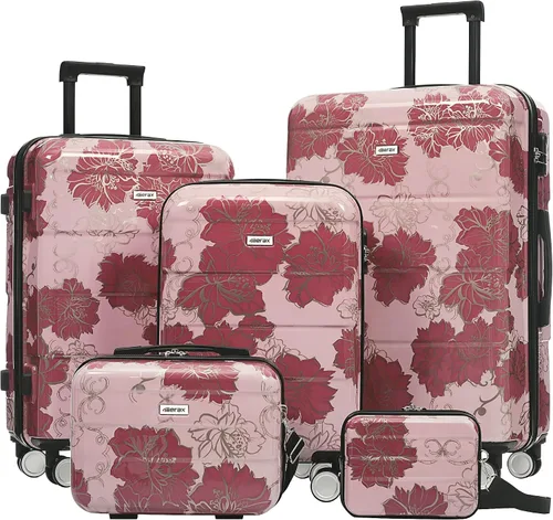 Vista 59 de Merax Equipaje Sets 2 piezas Hardshell 20&28 IN Maleta Set con bolsa de lona