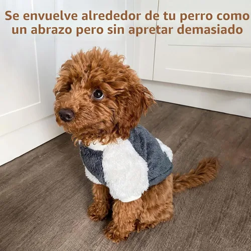 Vista 7 de LESYPET - Jersey de perro para perros pequeños a medianos, sudadera con forro polar para cachorros en invierno, ropa cálida para cachorros, jersey