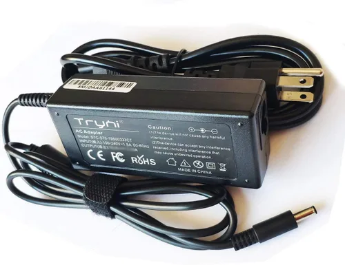 Vista 2 de Cargador de ordenador portátil Adaptador de corriente alterna para HP Home 15-db0050nr 15-db0061cl 15-db0062nr 15-db0064nr 15-db0066wm 15-db0069wm