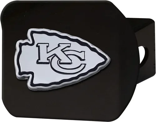 Vista 7 de FANMATS NFL Unisex-Adult Black & Chrome Logo Negro