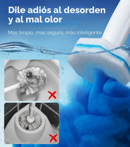 Vista 3 de 64 repuestos para varita de inodoro Clorox, 5 veces limpiadores de inodoro con fórmula exclusiva, limpiador desechable de alta densidad, sin
