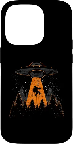 Vista 17 de Science Fiction Kryptide Sasquatch Alien UFO Myth Bigfoot Case for iPhone 17
