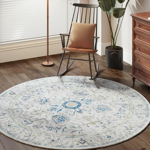 Vista 103 de jinchan Alfombra de Área 2x3 pies Alfombra Vintage de Entrada Lavable Bohemia Tapete Interior para Puerta Medallón Floral Tapete Pequeño para Puerta