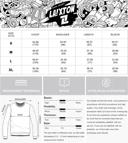 Vista 4 de Laixton Suéter de gran tamaño para hombre, unisex, de punto, estético, ropa de calle, casual, túnica